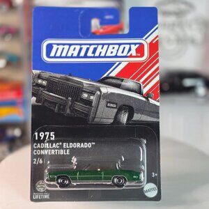 NEW 2024 MATCHBOX Convertibles Series 1975 CADILLAC ELDORADO CONVERTIBLE